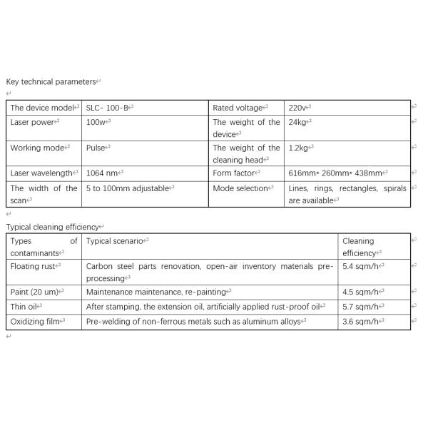 машина лазера металла 220V очищая, уборщик лазера удаления ржавчины 100 ватт