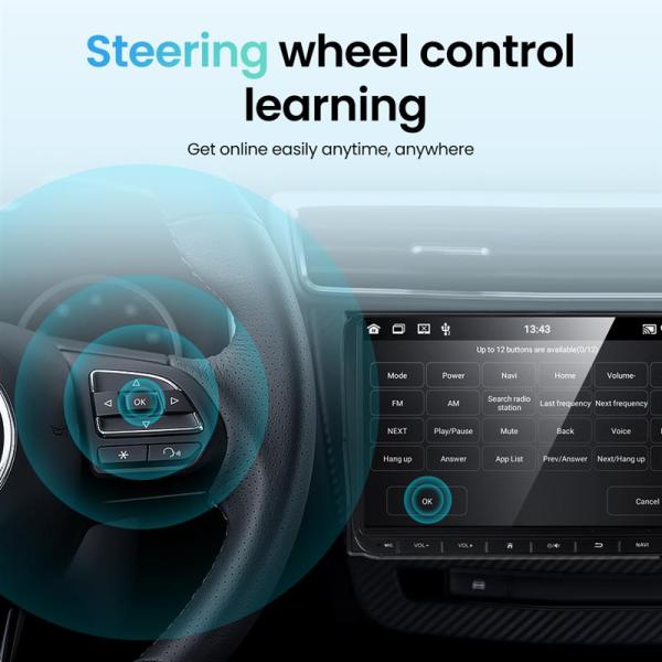 Volkswagen Golf Polo Tiguan Passat Skoda Octavia Carplay Auto с GPS и разрешением 1024 * 600