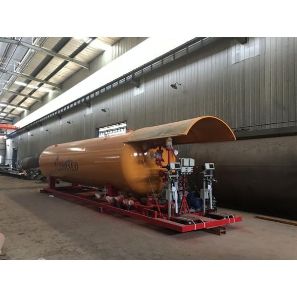 10 Tons LPG Skid Station , 20cbm 20000 Liters LPG Cylinder Filling Station