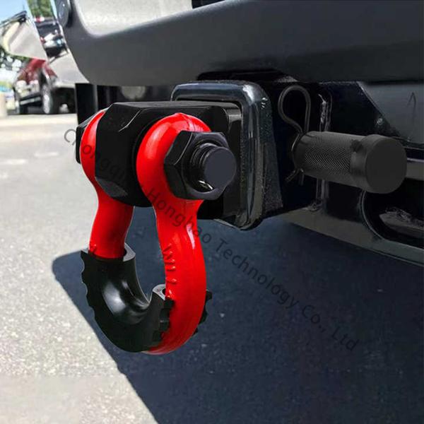 Сплавная сталь внедорожная ловушка ловушка Клевис буксирующая машина пластиковая защитная установка 3/4 дюйма