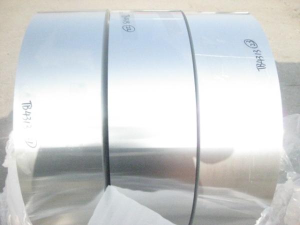 Plain Surface Air Conditioner Cooling Coil / 0.5MM Industrial Grade Aluminum Foil