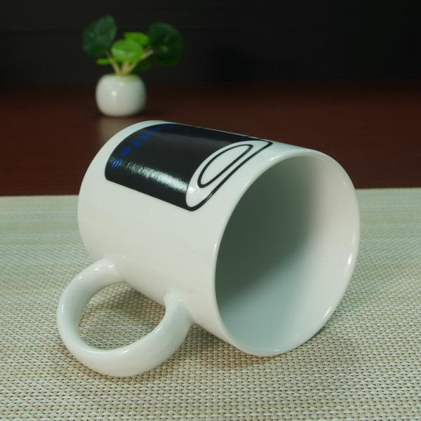 Souvenir gift  coffee cup photo color changing ceramic mugs stocked