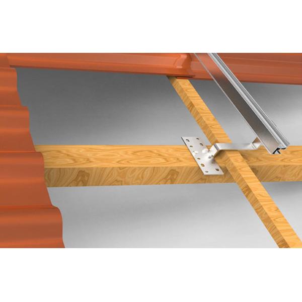 Сайт установки алюминиевого крюка на крыше из плитки для загрузки снегом на 1,4 КН/м2