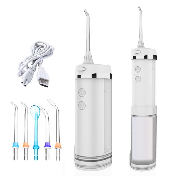 5 bateria de Mini Toothpick Water Flosser With 2500mAh dos modos