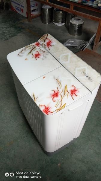 Safe Electric Two Tub Washing Machine With Sturdy Plastic Body  Eco Frriendly