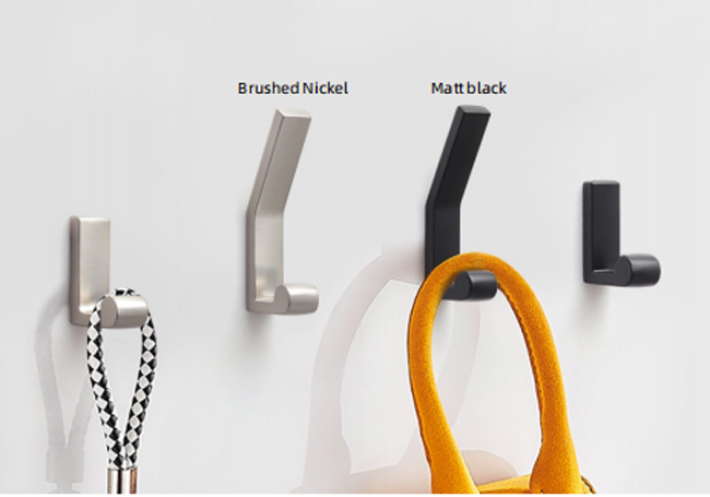 Black Modern Simple Coat Hooks Wall Mounted Funny Black Metal Wall Hook Kids Room Black Metal Wall Hook Kids