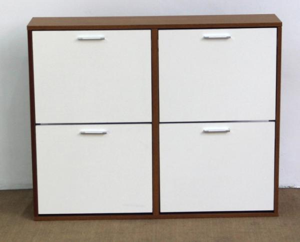 Modern design shoe rack of home livingroom furniture  Melamine cover frivolous shoe ark/shoe cabinet/shoe rack with door