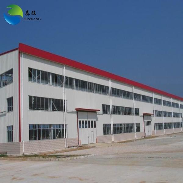 Q235B Q345B Prefab Factory Building Steel Framed Office Buildings Large Industrial Sheds