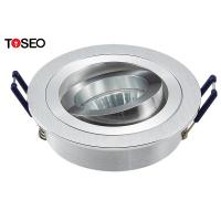 Projecteur réglable d'intérieur adapté aux besoins du client du rond LED de Downlight de plafond en aluminium