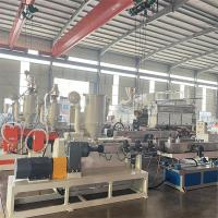 La machine de tuyauterie ondulée à paroi unique en nylon en PVC PA est agréée par la SGS