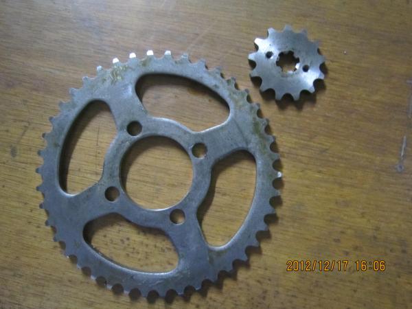 bajaj sprocket set