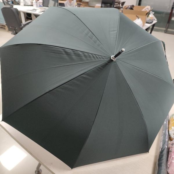 Customized Logo Printed Light Luxury Umbrella with Manual Opening and Fiberglass Frame