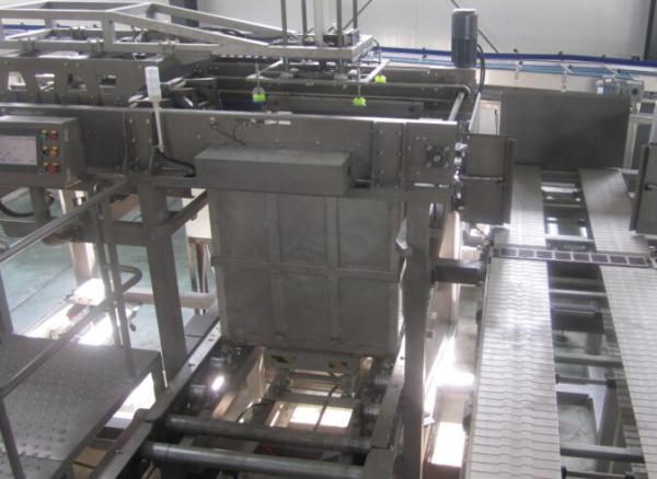 CE ISO Tin Cans Bottle Packaging Machine Palletizing Equipment 800 Cans/Min