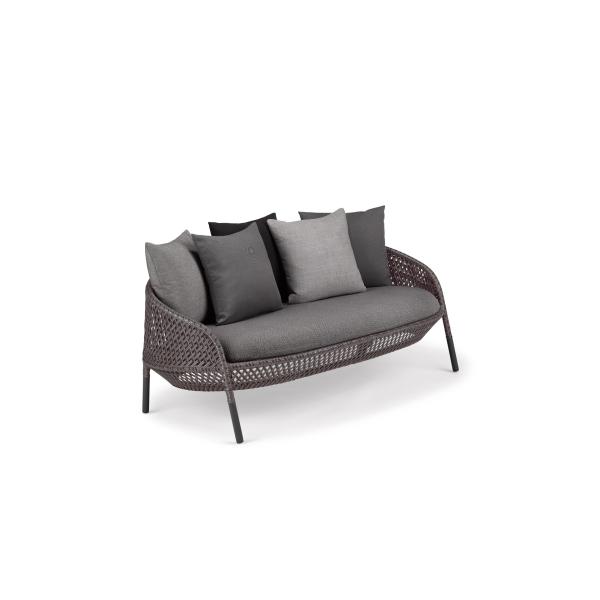 Power Coated Frame Finish Wicker Teak Outdoor Furniture for Durable and Waterproof
