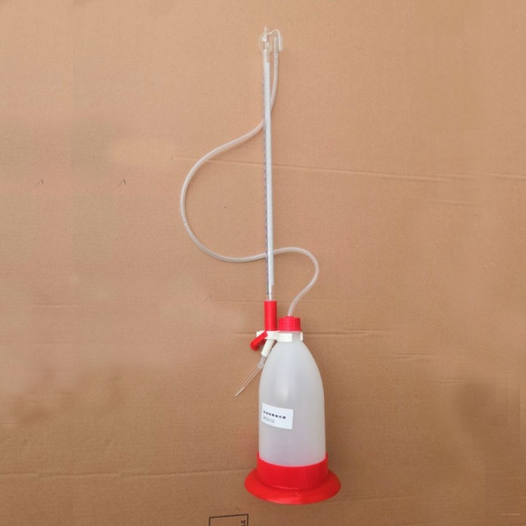 Automatic 1000ml PP Reagent Bottle with Zero Return Titration Tube Acrylic Tube Body Polypropylene Piston Tube Tip Lab Supplies