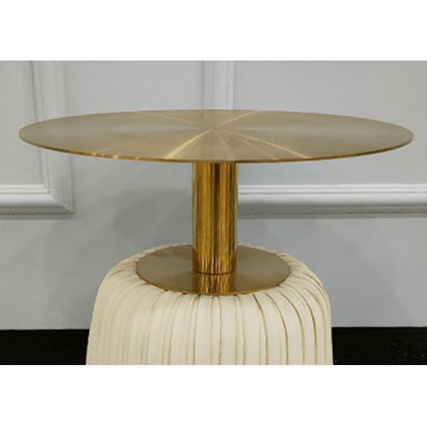 Rock Board Bread Leather Balcony Small Marble Coffee Table