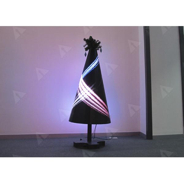 Affichage à LED de forme irrégulière du lancement P6 d'arbre de Noël d'écran mené