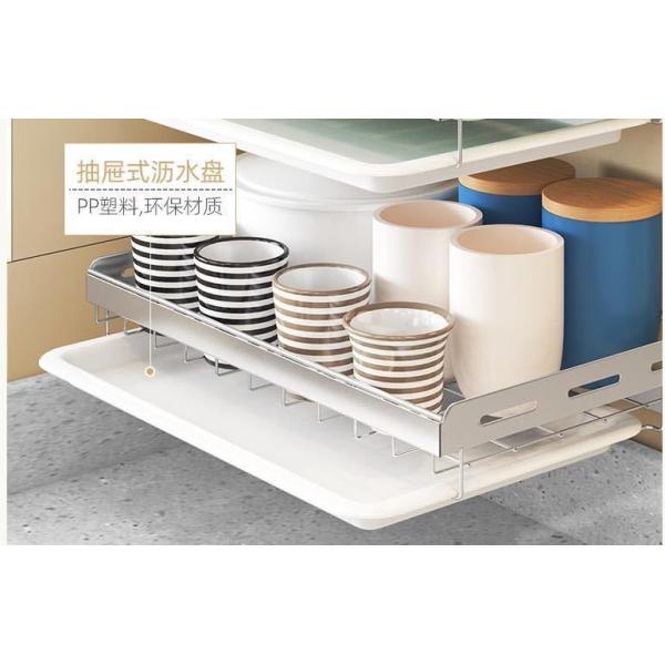 60KG Bearing 304SS Kitchen Dish Rack Wall Mounted