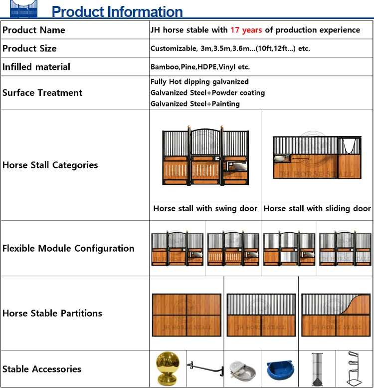 Robust Steel Horse Stables With Modular Welded Structure Length 3m-4.2m