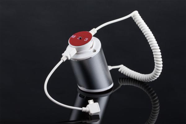 COMER Free swivel cell phone security display holder with shop theft, mobile security alarm