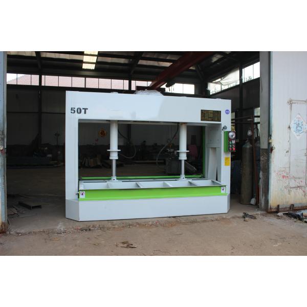 Machine de pressage à froid à porte en bois à faisceau hydraulique automatique