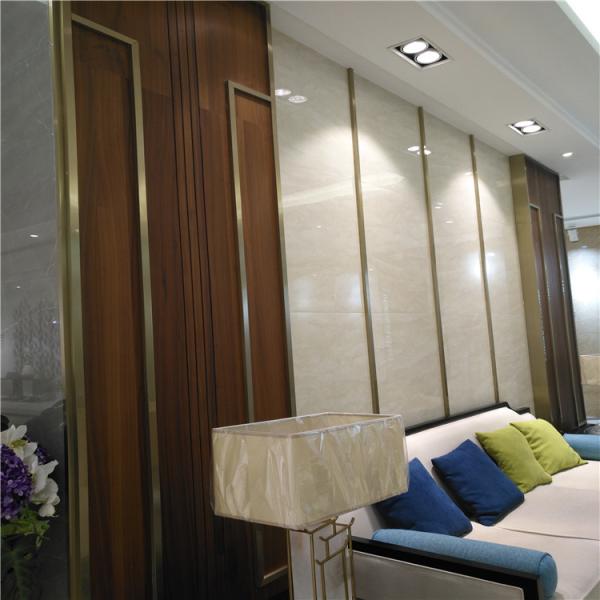 OEM stainless steel floor tile trim wall trim with Brushed or mirror surface