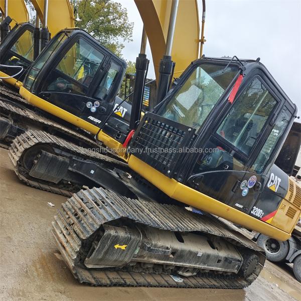 Used Caterpillar 320D Excavator 20 Ton Construction Machinery 320D2 Crawler Excavator