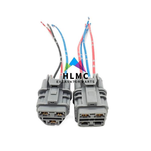 Excavator  Komatsu PC120 200 240 300-5-6 Throttle Motor Sensor Plug Wiring Harness Mating Resistance To High Temp