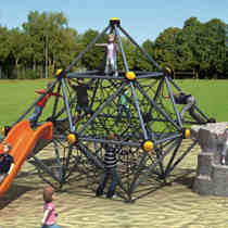 Novel Design Kids Rope And Steel Outdoor Kids Climbing Wall Equipment