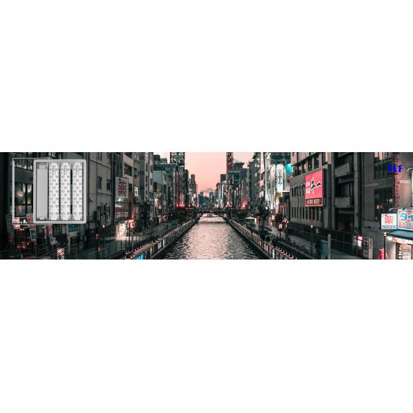 60W120W180W240W300W IP67 High Power LED Flood Light for Garden School Hospital