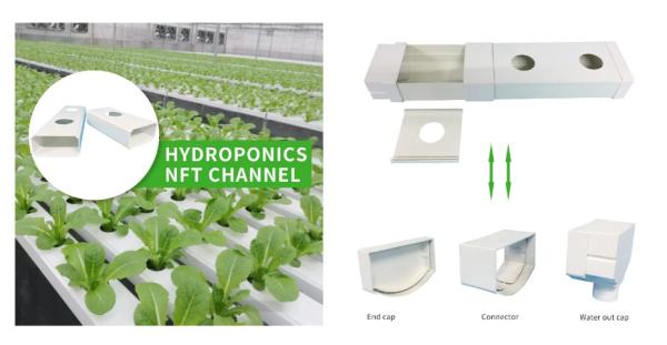 PVC Square NFT Hydroponic Channel Water Plastic Pipe Extrusion Machine PLC