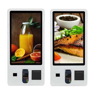 Commande automatique de contact de service d'individu de Bill de kiosque capacitif de paiement