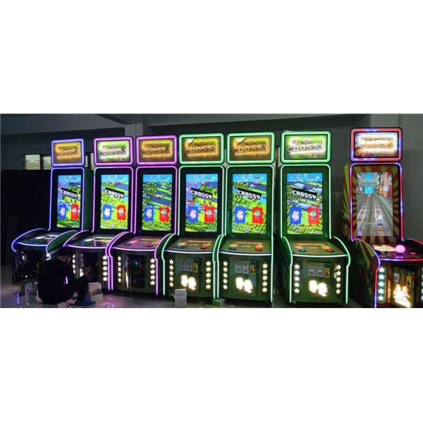 Ball Drop video lottery ticket game machine, multiple players lucky fish arcade games machines