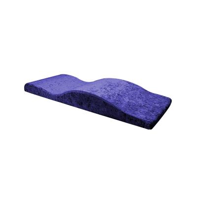 O colchão curvado da cama do chicote do salão de beleza da espuma do ar do gel da tela de veludo do diamante repercussão lenta