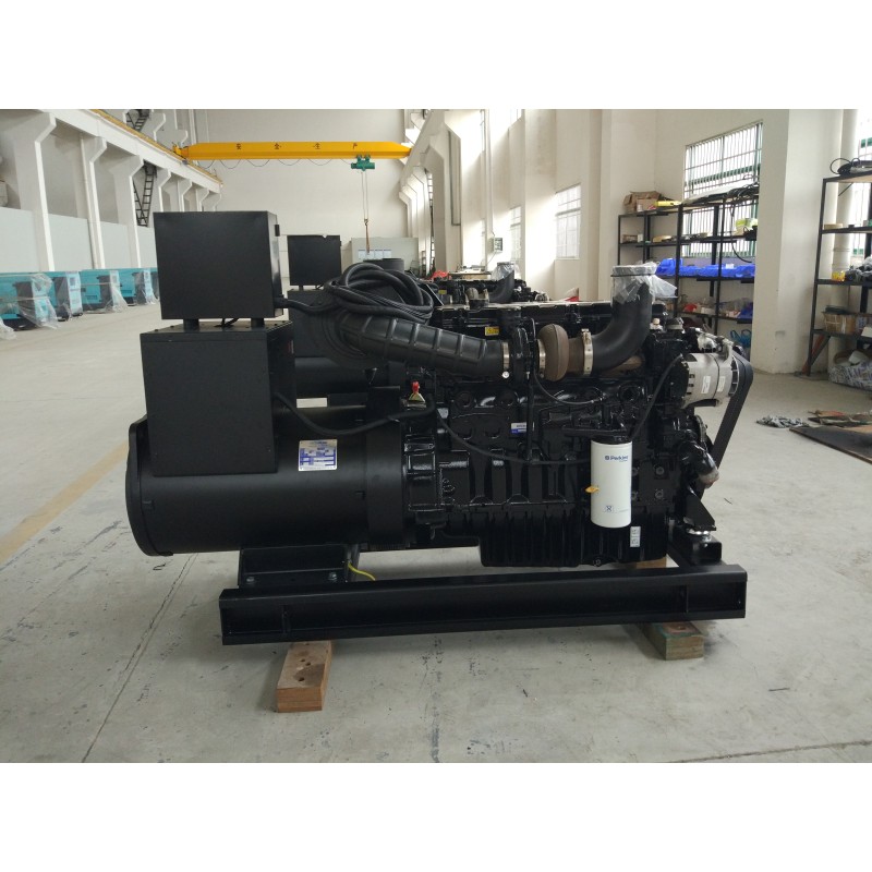 180kw 225kva 50Hz Open Perkins Diesel Generator Set Water Cooled With Stamford Alternator