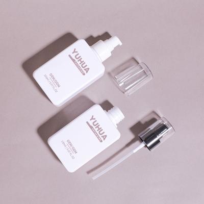 Wholesale Clear Plastic Lotion Bottle 150ml Flat Square Shampoo And Conditioner Bottle