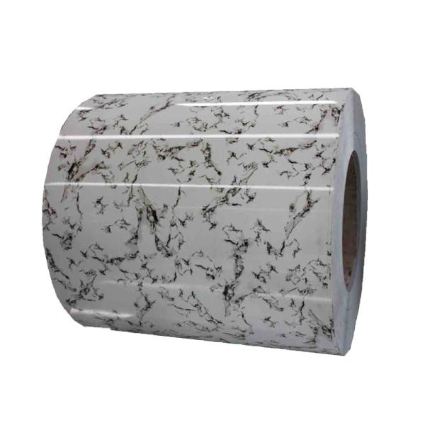 1.0mm Grão de mármore Imprintech bobina revestida de cor bobina de aço galvanizado S320GD