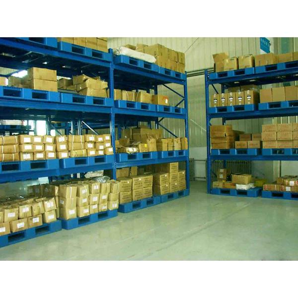 Industrial Overhead Storage Warehouse Rack Stainless Steel 1-2.5mm Depth