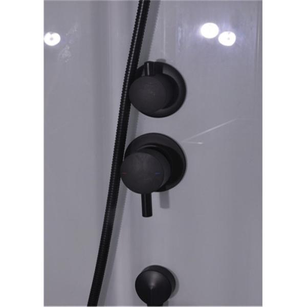 Fashion Pivot Door, Corner Shower Stalls , Square Shower Cabin with white acrylic tray