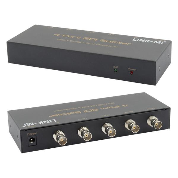 3G SDI Video HDMI Switch HD SDI Repeater SD SDI 1x4 Splitter