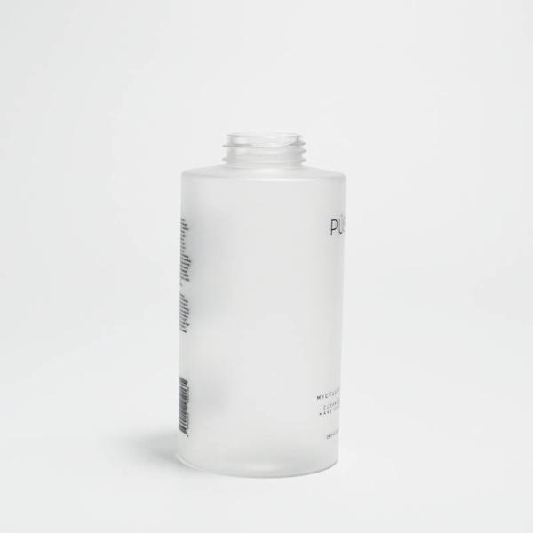 300ml Plastic PET Cosmetic Eye Nail Polish Push Down Pump Bottle