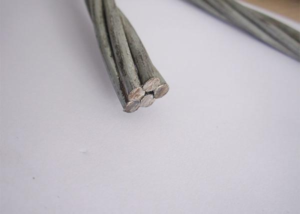 Overhead Power Transmission Galvanized Steel Wire / Earth Ground Wire BS 183 Standard