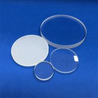 Placa de vidro de quartzo Fusão circular de janelas de quartzo transparente Tolerância de espessura 0,1 mm