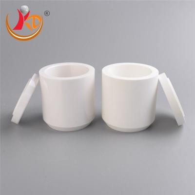 Industry Ceramics Mini Ball Mill Jar China Supplier High Pury Zirconium Oxide Crucible Ceramic Jar