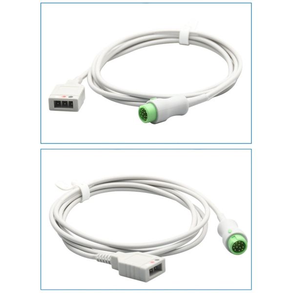 Compatible With PM6000 T8 T5 IPM 12-Pin Three-Lead ECG Main Cable With EOS Disinfecting Type Medical Consumables