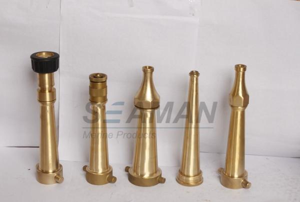 NST Firemans bocal da mangueira de fogo de 2 polegadas/bocal de pulverizador de bronze da água