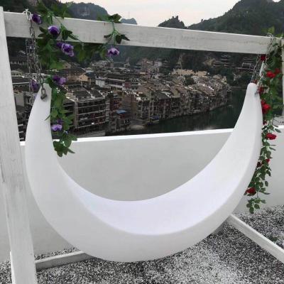 Infarad Remote control 2-Seater Swing Chair Outdoor Patio Furniture
