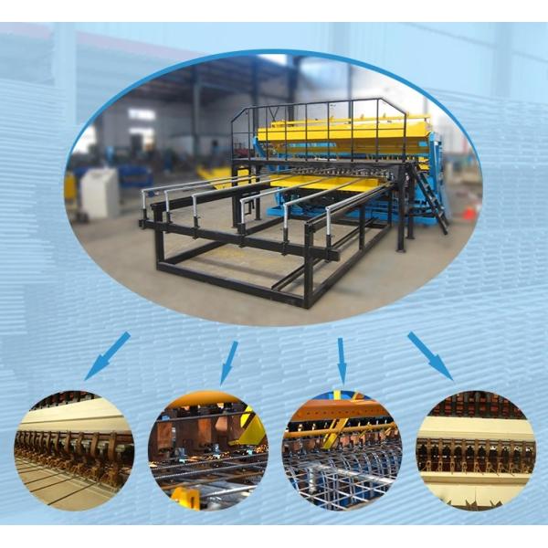 Professional Fence Mesh Welding Machine Fully Automatically Width 2.5m