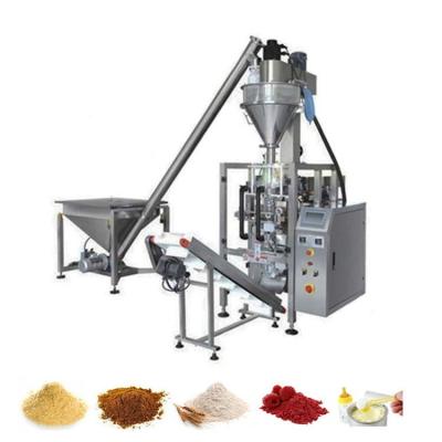 Enchimento Chili Powder Pouch Packing Machine do eixo helicoidal com peso