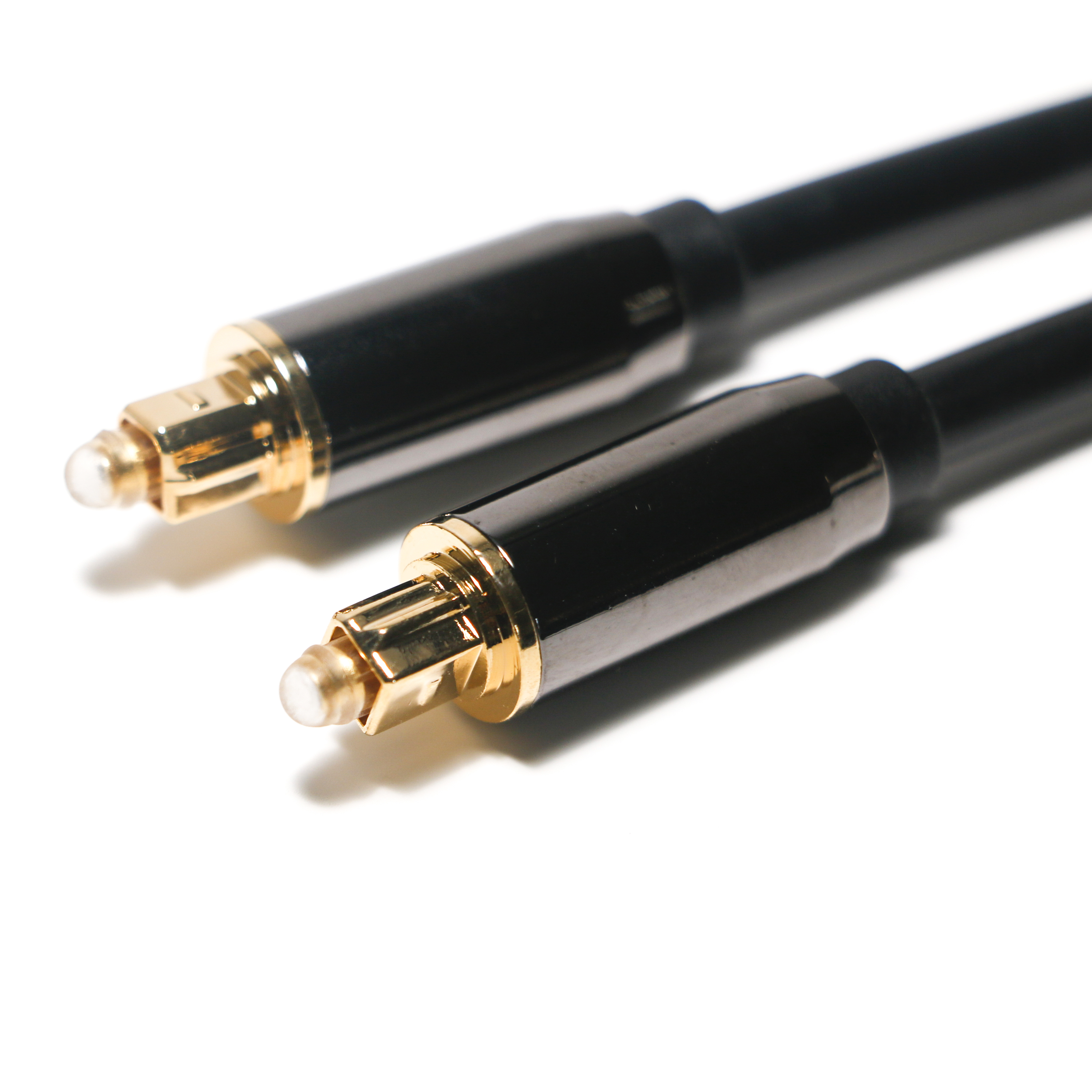 Outlet Toslink Digital Optical Audio Cable SPDIF Ultra-Thin PVC Cable with Gold-Plated Connector